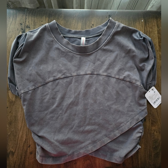 NWT Free People Movement Hot Shot Crossover Top Only- Dark Shadow - Picture 5 of 11
